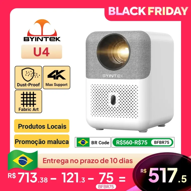 BYINTEK LOVE U4 Smart Mini Projetor