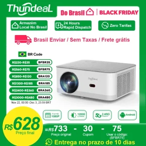 ThundeaL Mini Projetor Portátil TD92 Pro