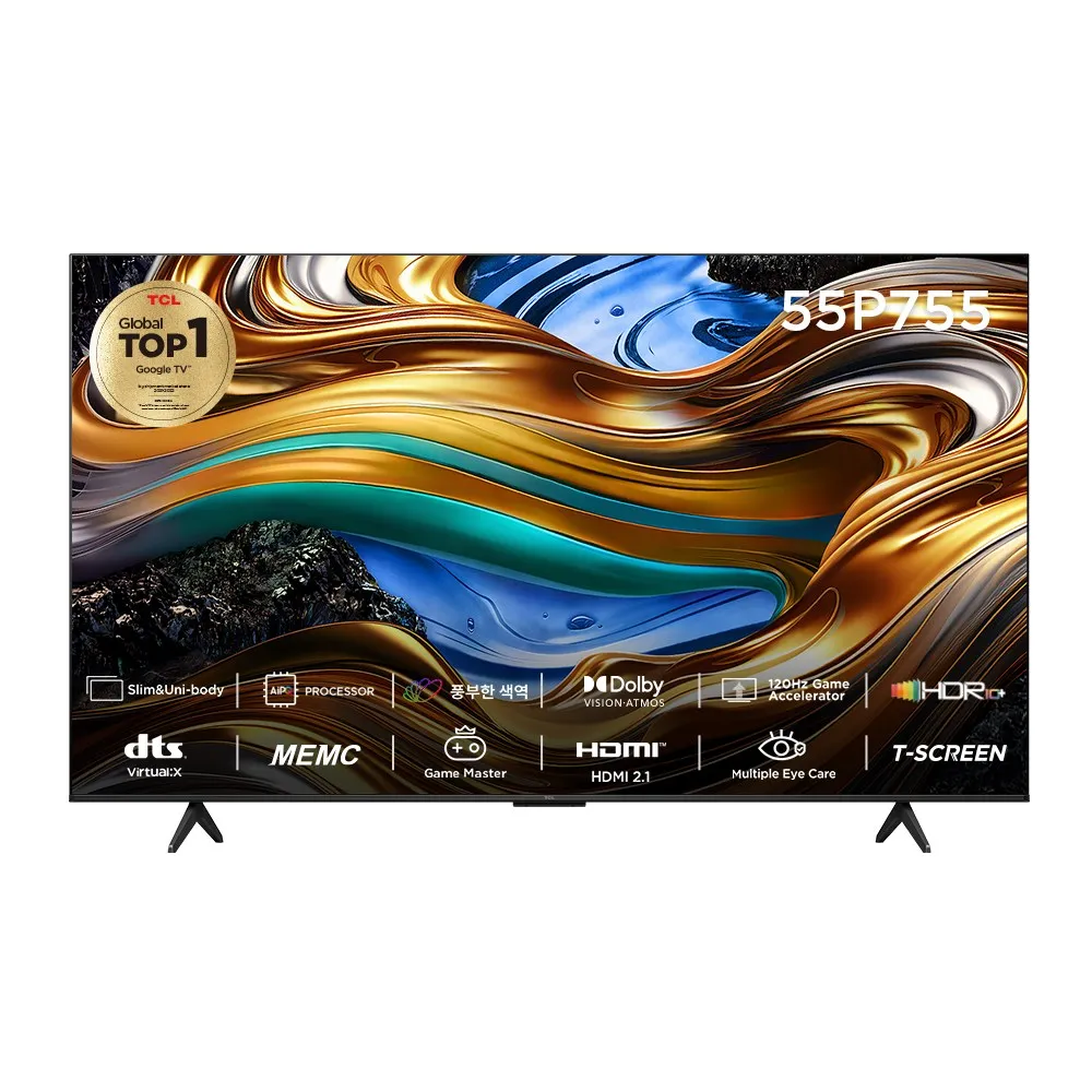 Smart TV 55 LED TCL 55P755 Wi-Fi Bluetooth