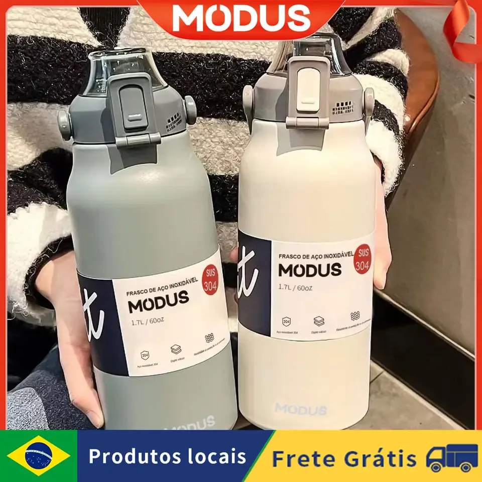 Garrafa térmica de água portátil de grande capacidade