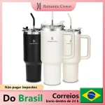 Romantic Crown Copo isolado de aço inoxidável 304