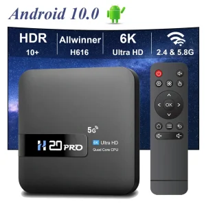 H20 PRO Android TV Box