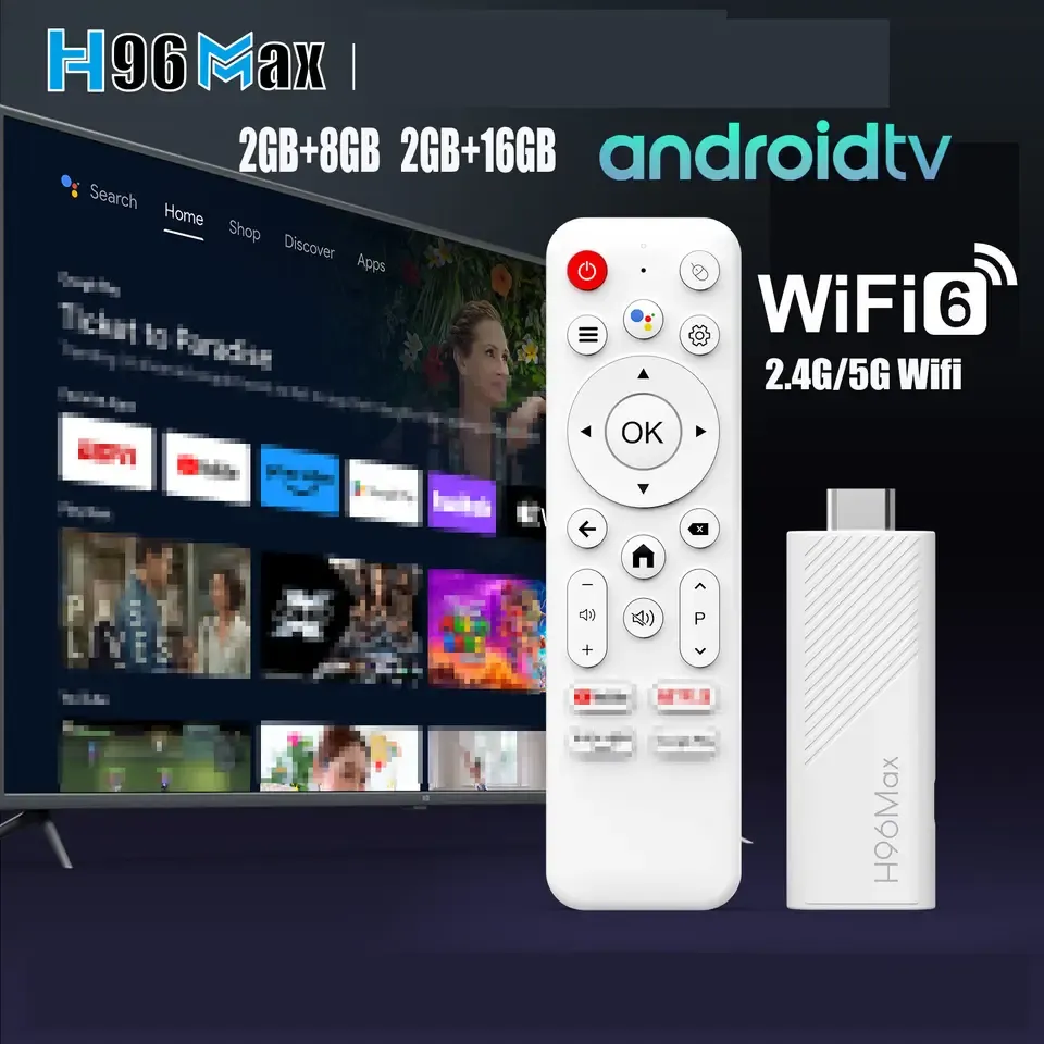 H96 MAX Android TV Stick