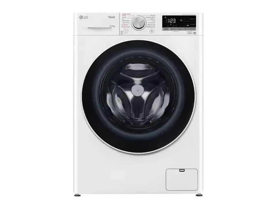 Lava e Seca LG 12kg Smart VC4 CV5012WC4 com