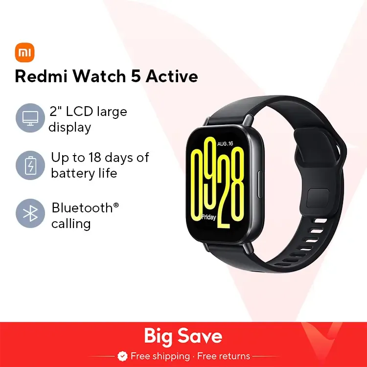 Versão global Xiaomi Redmi Watch 5