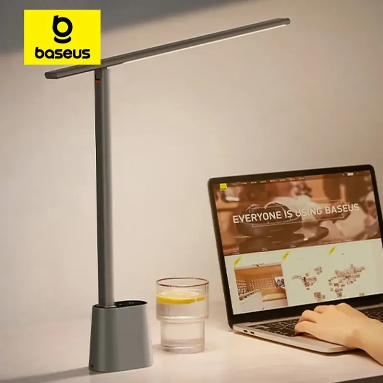 Baseus led lâmpada de mesa proteção