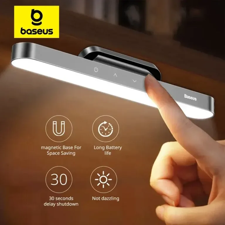 Baseus luz noturna pendurada magnética led