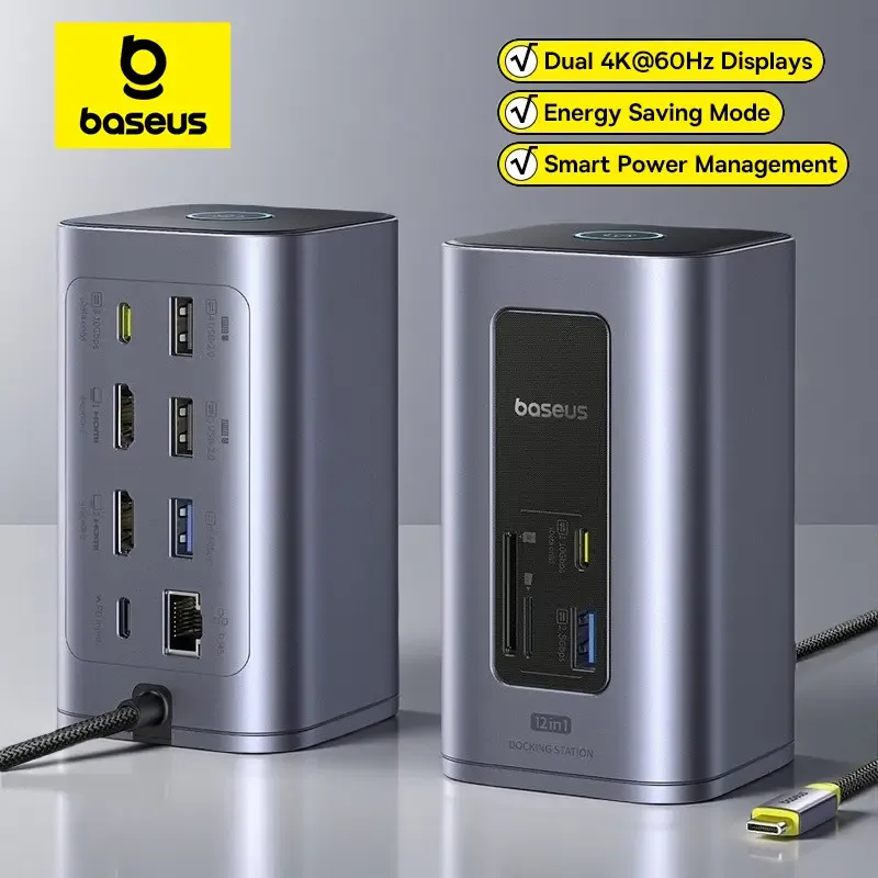 Baseus 12 em 1 hub