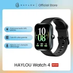 Haylou relógio 4 gps smartwatch