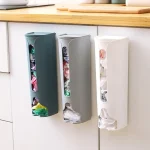 Saco de plástico da cozinha titular organizador