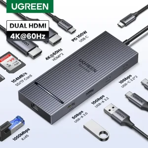 UGREEN USB C HUB 10 em 1