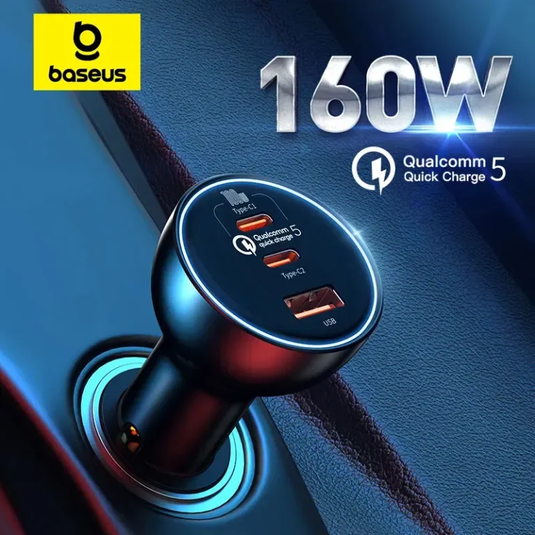 Baseus 160w carregador de carro