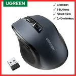 UGREEN Mouse ergonômico sem fio