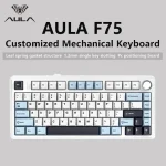 AULA F75 Teclado mecânico sem fio Gaming