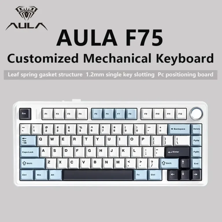 AULA F75 Teclado mecânico sem fio Gaming