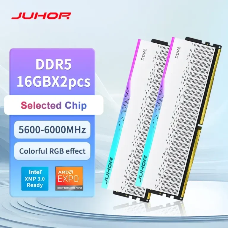 JUHOR RGB DDR5 5600MHz 6000MHz